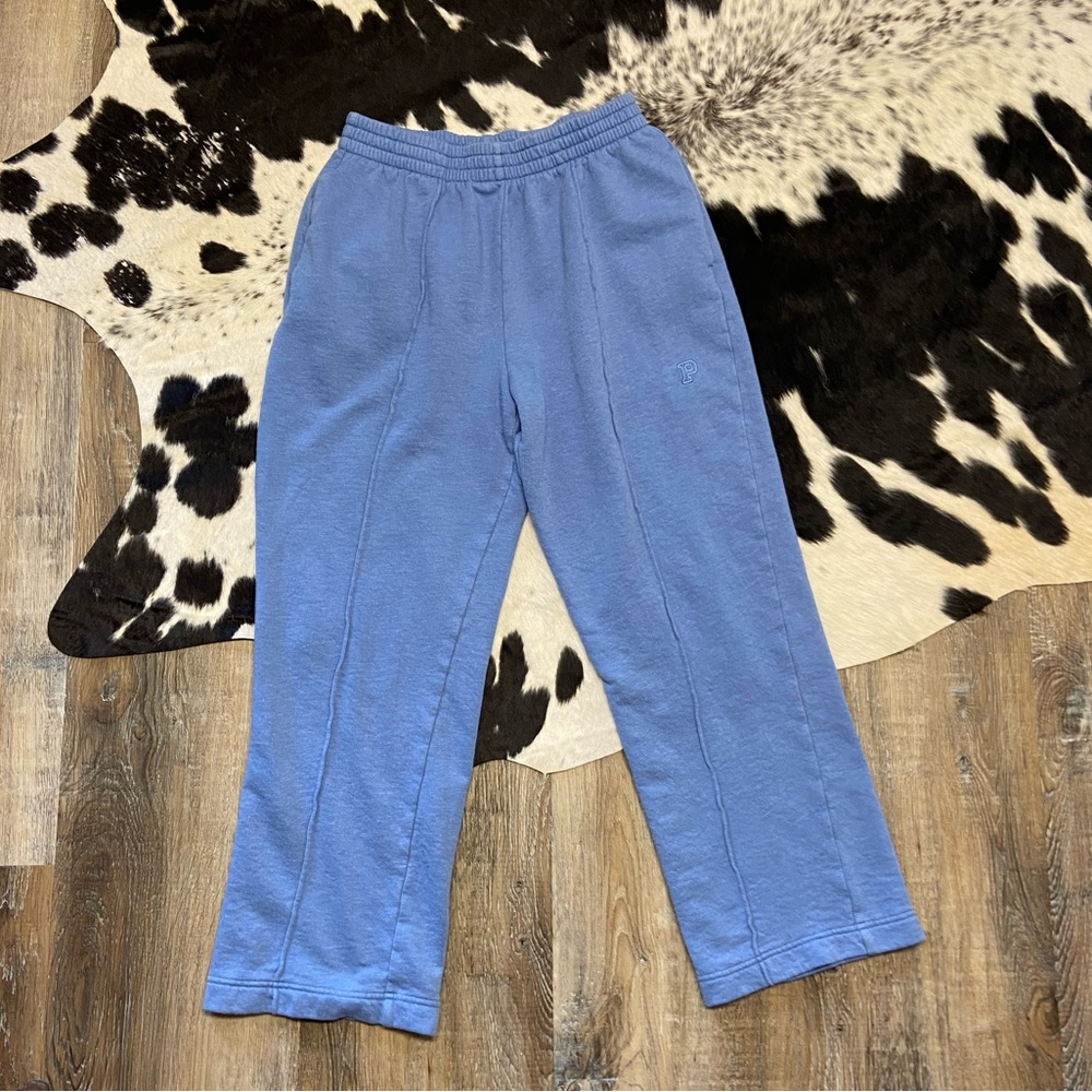 pink | cropped sweat pants - Picture 2 of 4